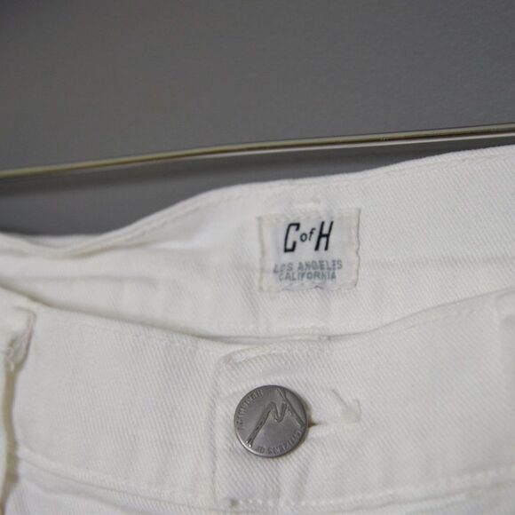 Citizens of Humanity Elson Straight Leg White Jeans Sz 25 - Picture 4 of 8